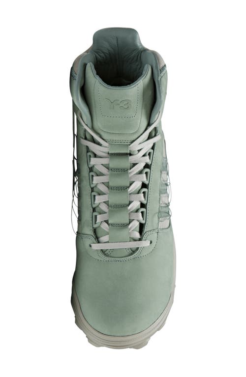 Y-3 Gender Inclusive Gsg9 Sneaker In Silver Green/light Brown