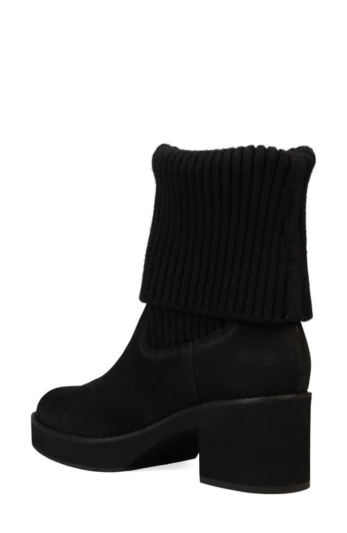 Shop Eileen Fisher Jala Knit Bootie In Black