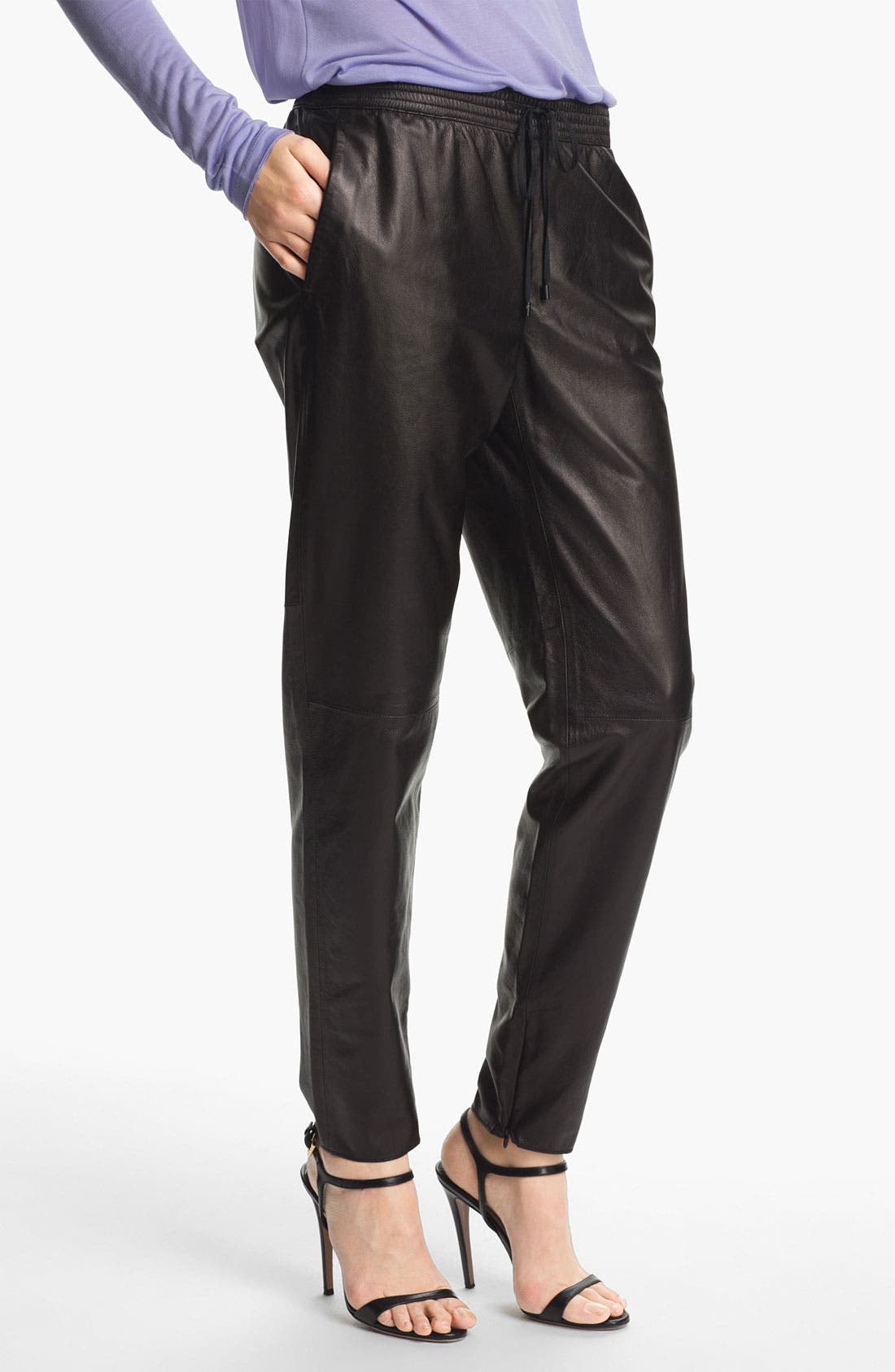 nordstrom leather pants