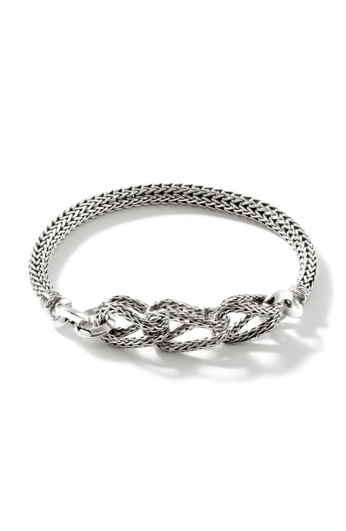 John Hardy Asli Classic Chain Bracelet in Silver at Nordstrom, Size X-Large