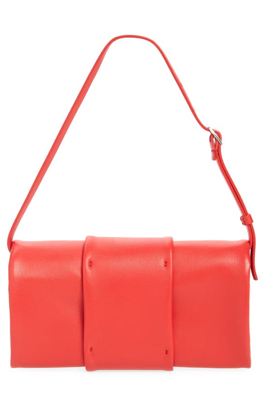 Shop Proenza Schouler Flip Leather Shoulder Bag In Red