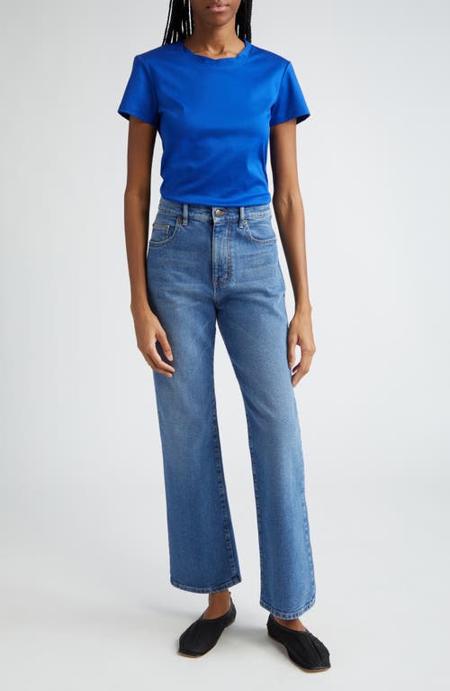 Shop Proenza Schouler Jasper Flare Jeans In Medium Blue