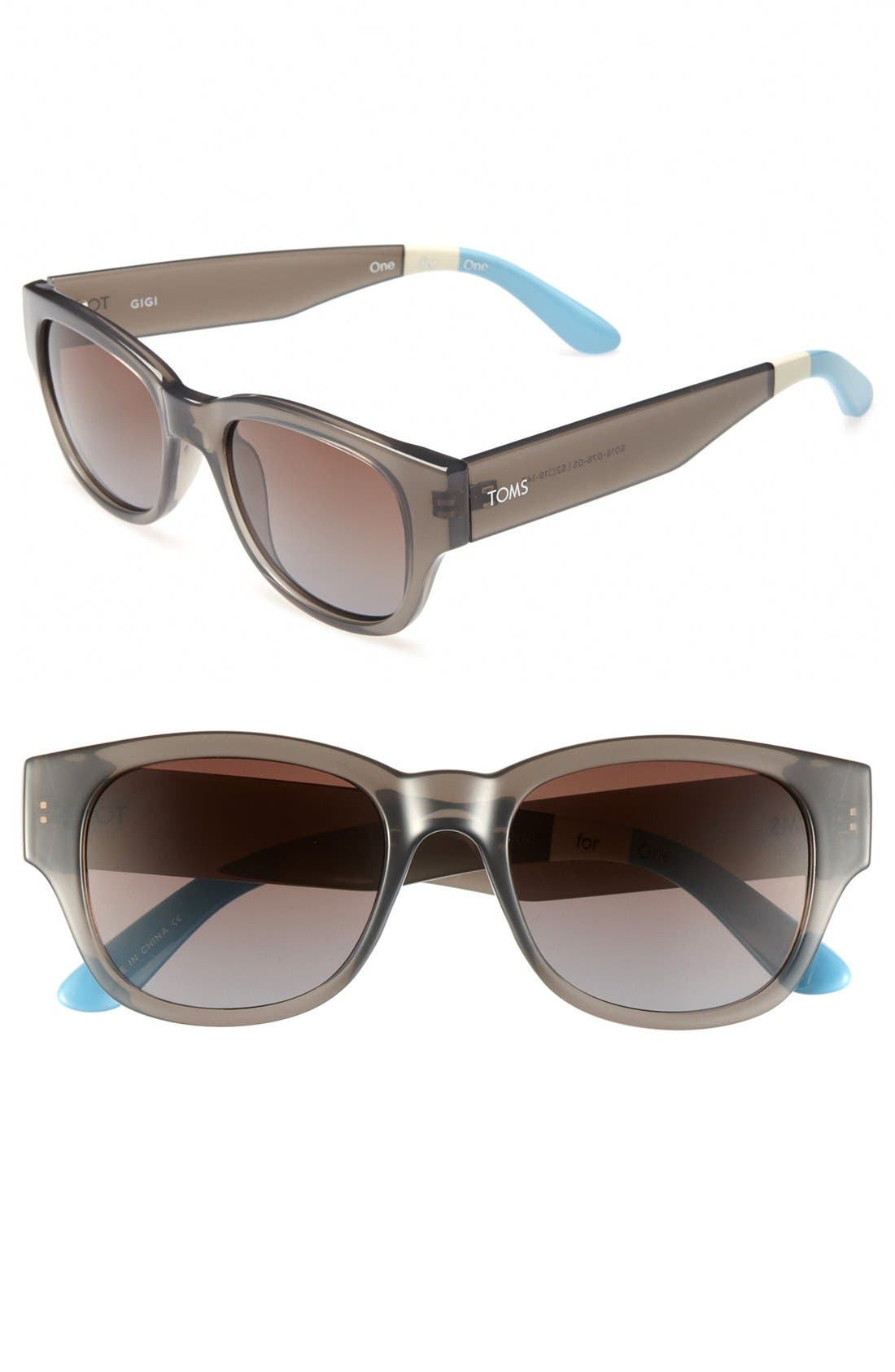 TOMS 'Gigi' 52mm Sunglasses Nordstrom