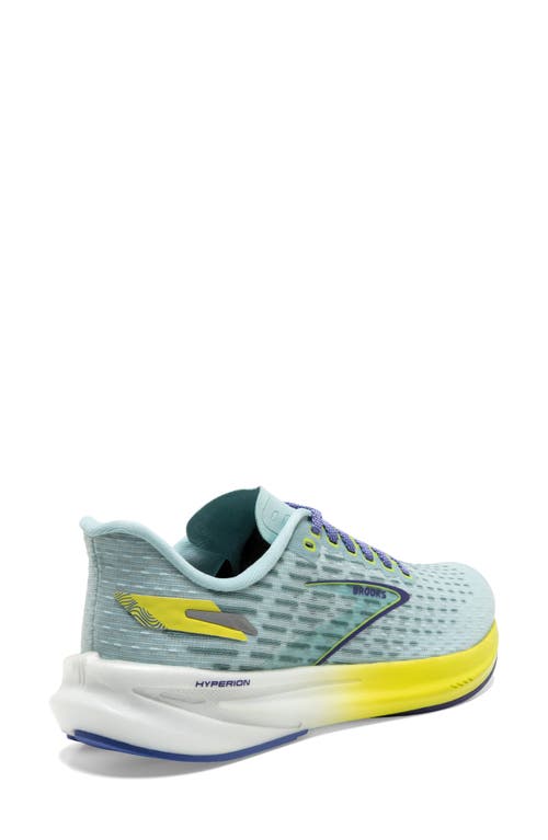Brooks Hyperion Training Shoe In Canal Blue/love Bird/wisteria
