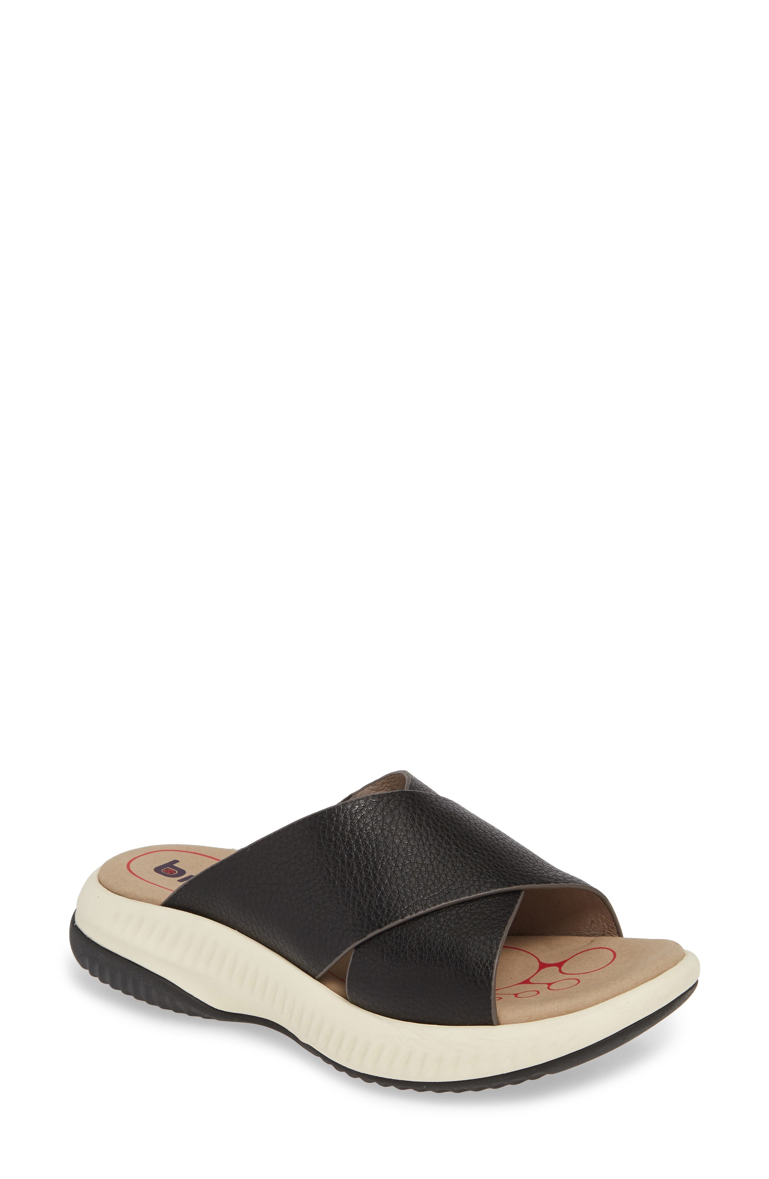 Bionica Ambridge Slide Sandal, Black