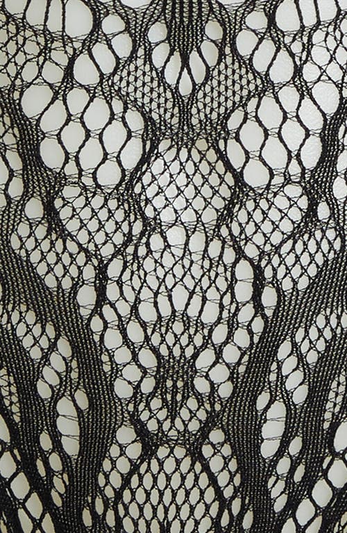 Hauty Genie Fishnet Teddy In Black
