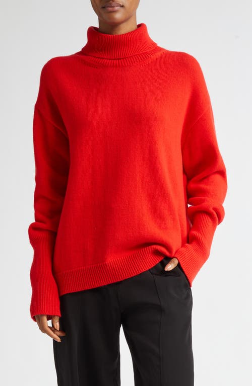 Shop Bite Studios Wool Turtleneck Sweater In Scarlet