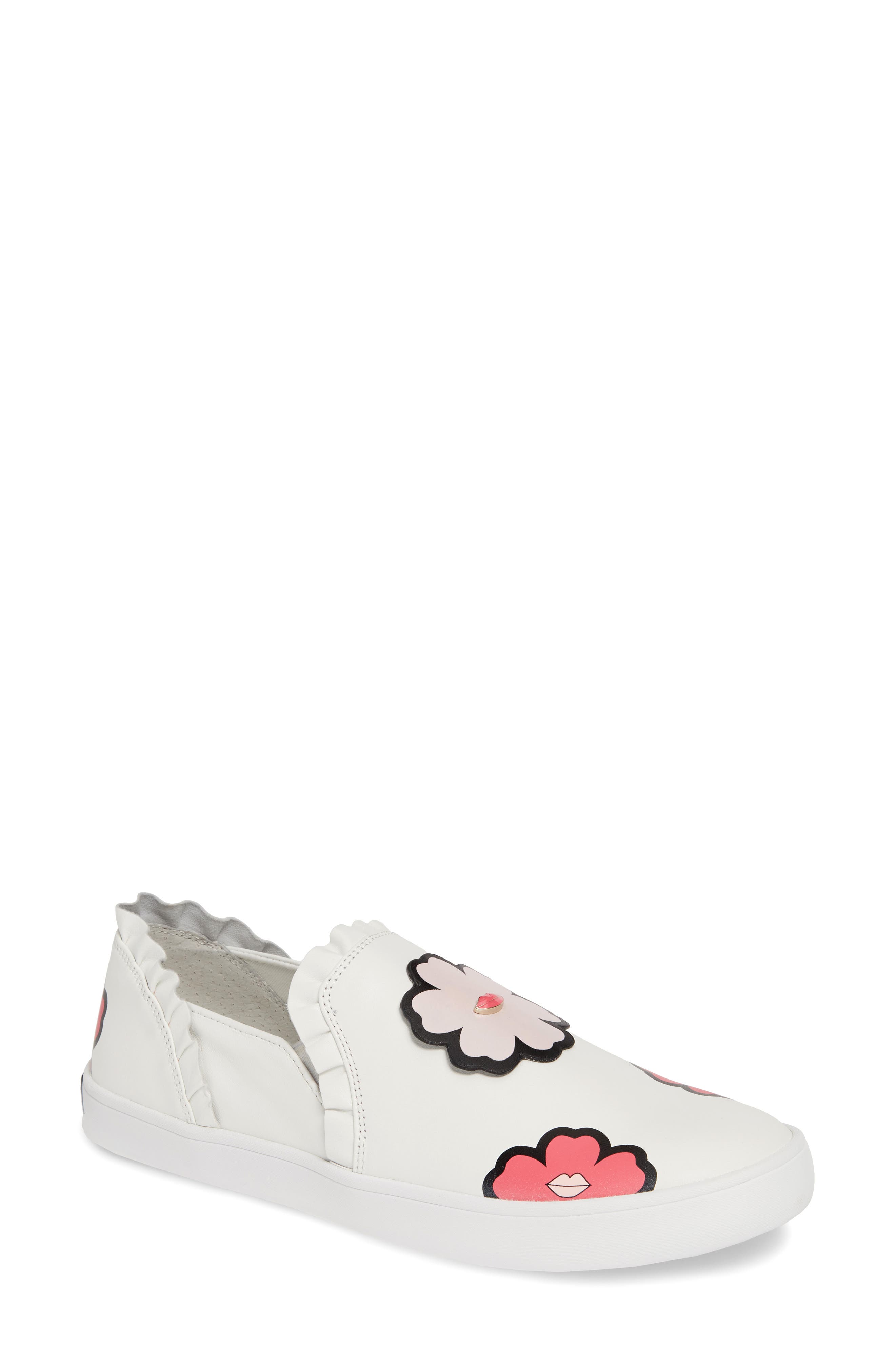 Kate Spade New York Lima Slip-On Sneakers- White