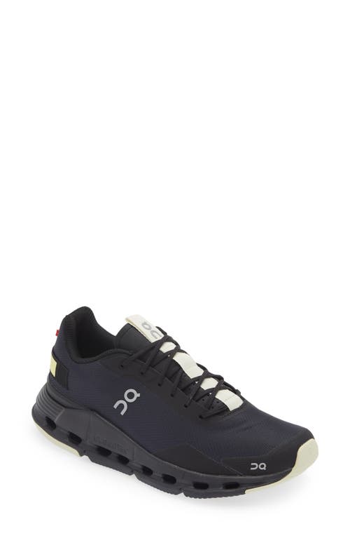 On Cloudnova Sneaker in Black/Hay | Smart Closet