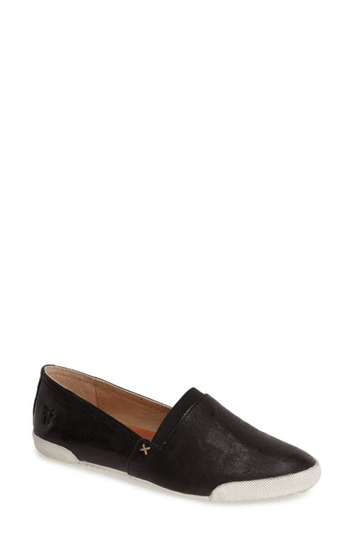 Melanie Slip-On Flat in Black