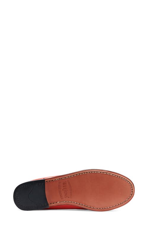 Shop G.h.bass Whitney Weejuns® Penny Loafer In Paprika