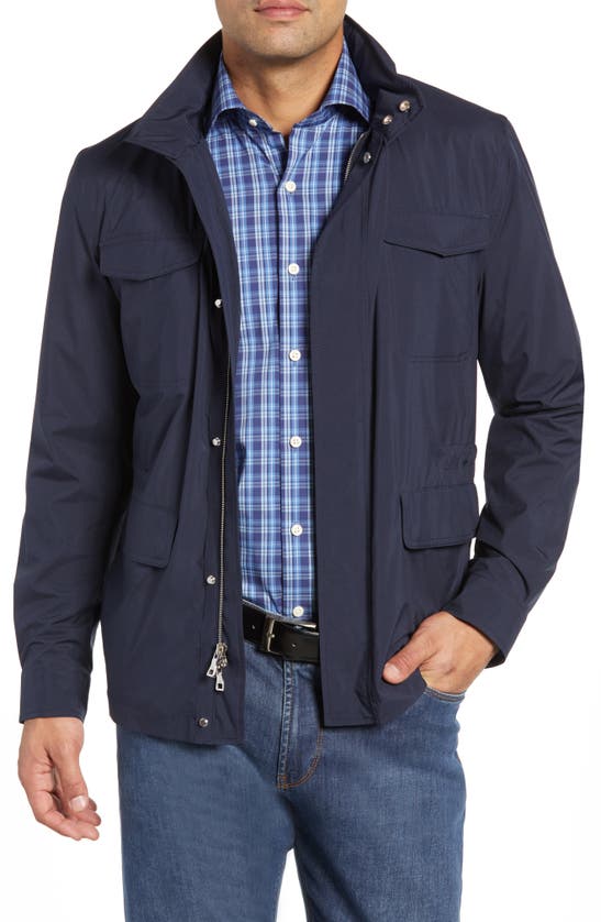 Peter Millar Collection All Weather Flex Discovery Jacket In Barchetta ...