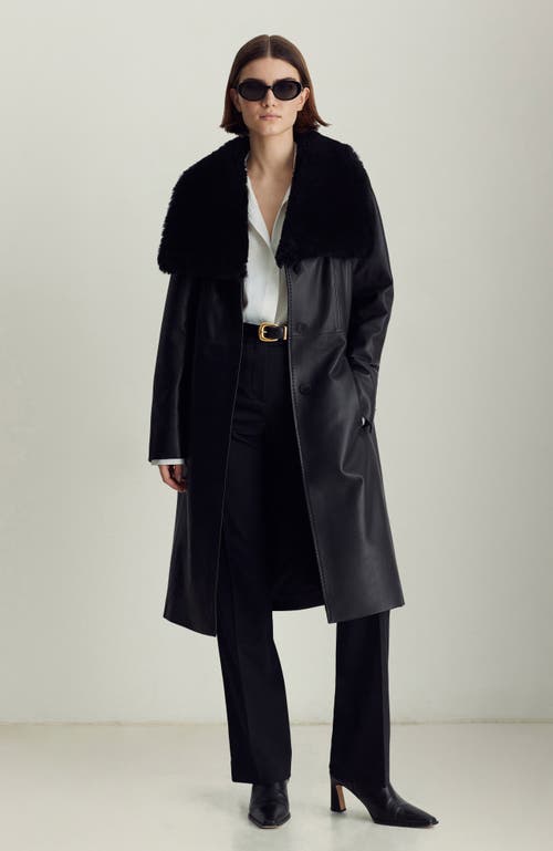 Shop Dawn Levy Nina Coat In Black