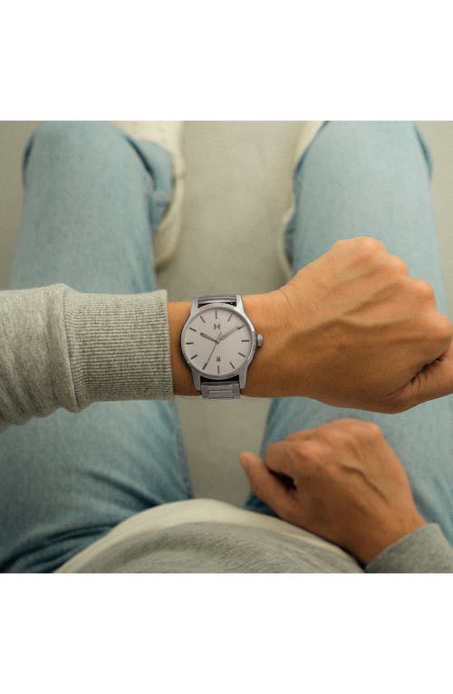 Mvmt Men's Classic Ii Silver Stainless Steel Watch 44mm In Silver