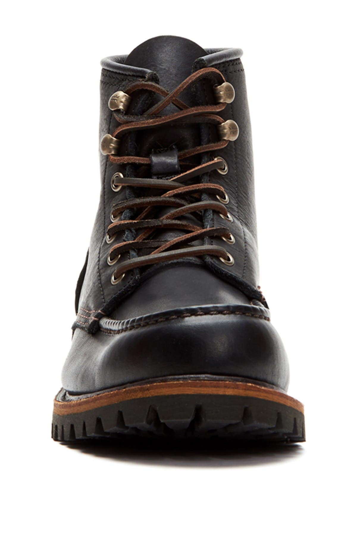frye men's pine lug leather work boots