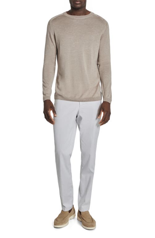 Jack Victor Bailey Merino Wool Blend Sweatshirt In Tan