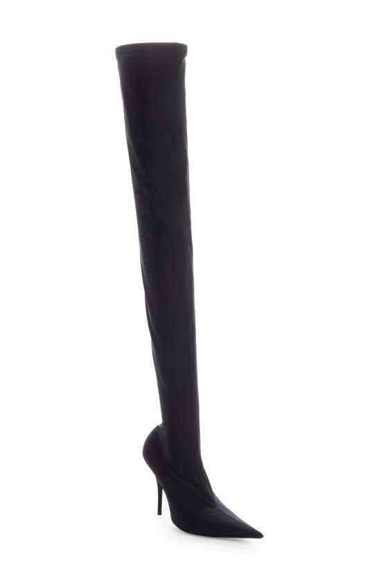 BALENCIAGA KNIFE OVER-THE-KNEE BOOT