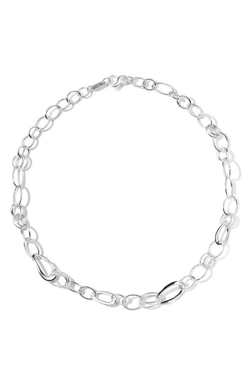 Cherish Chain Link Necklace in Silver