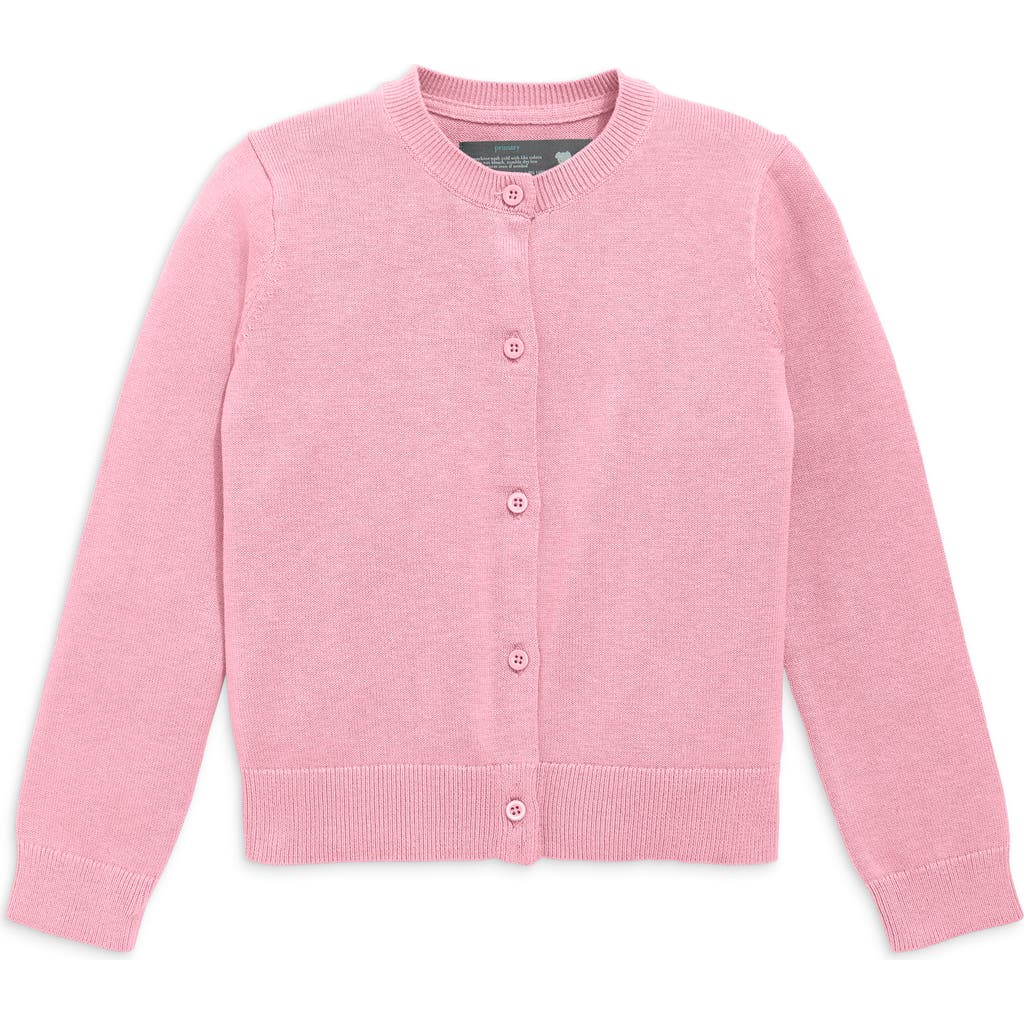 Primary Cotton Cardigan In Blossom