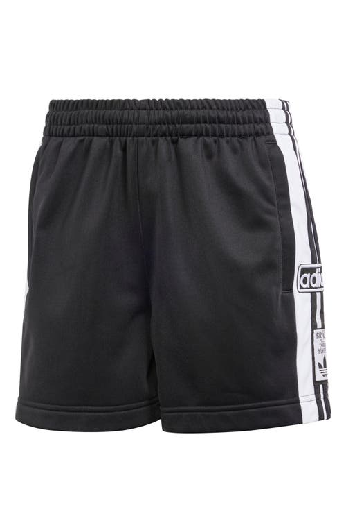 Shop Adidas Originals Adibreak Recycled Polyester Shorts In Black