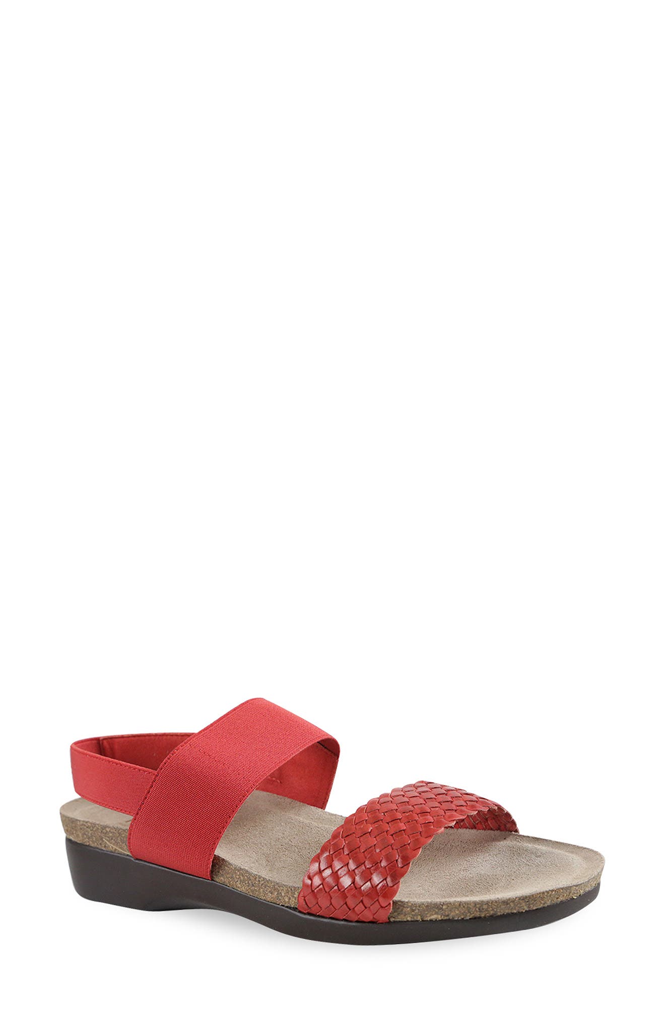 nordstrom womens red sandals