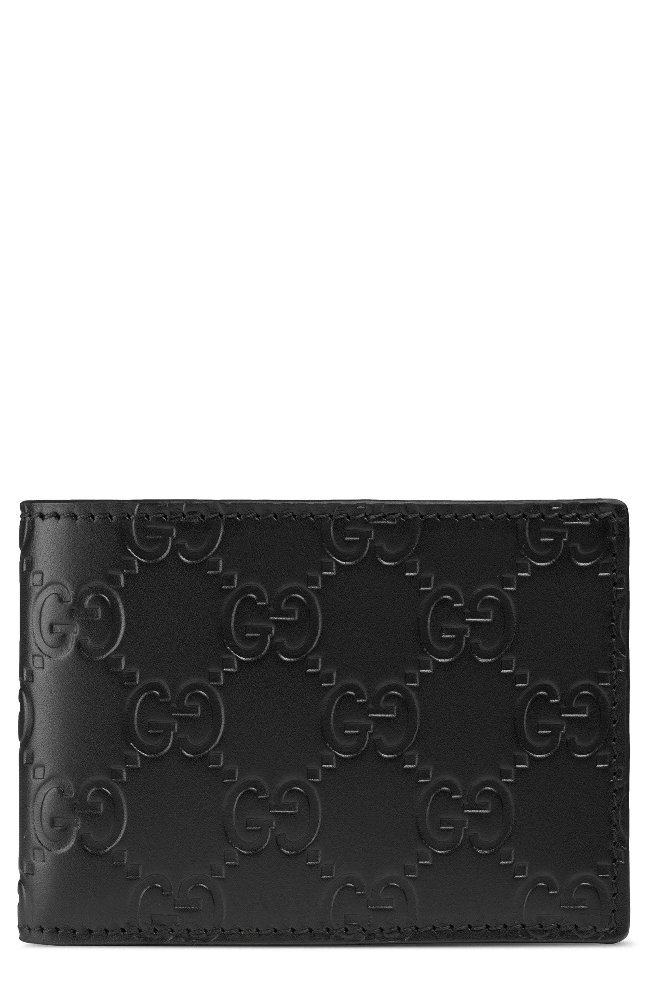 black gucci wallet for men