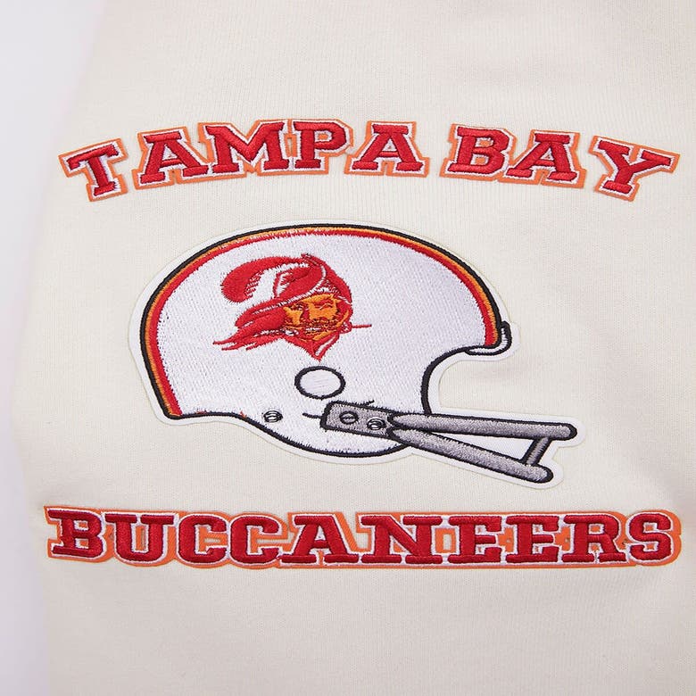 Shop Pro Standard Cream Tampa Bay Buccaneers Retro Classics Fleece Pullover Sweatshirt