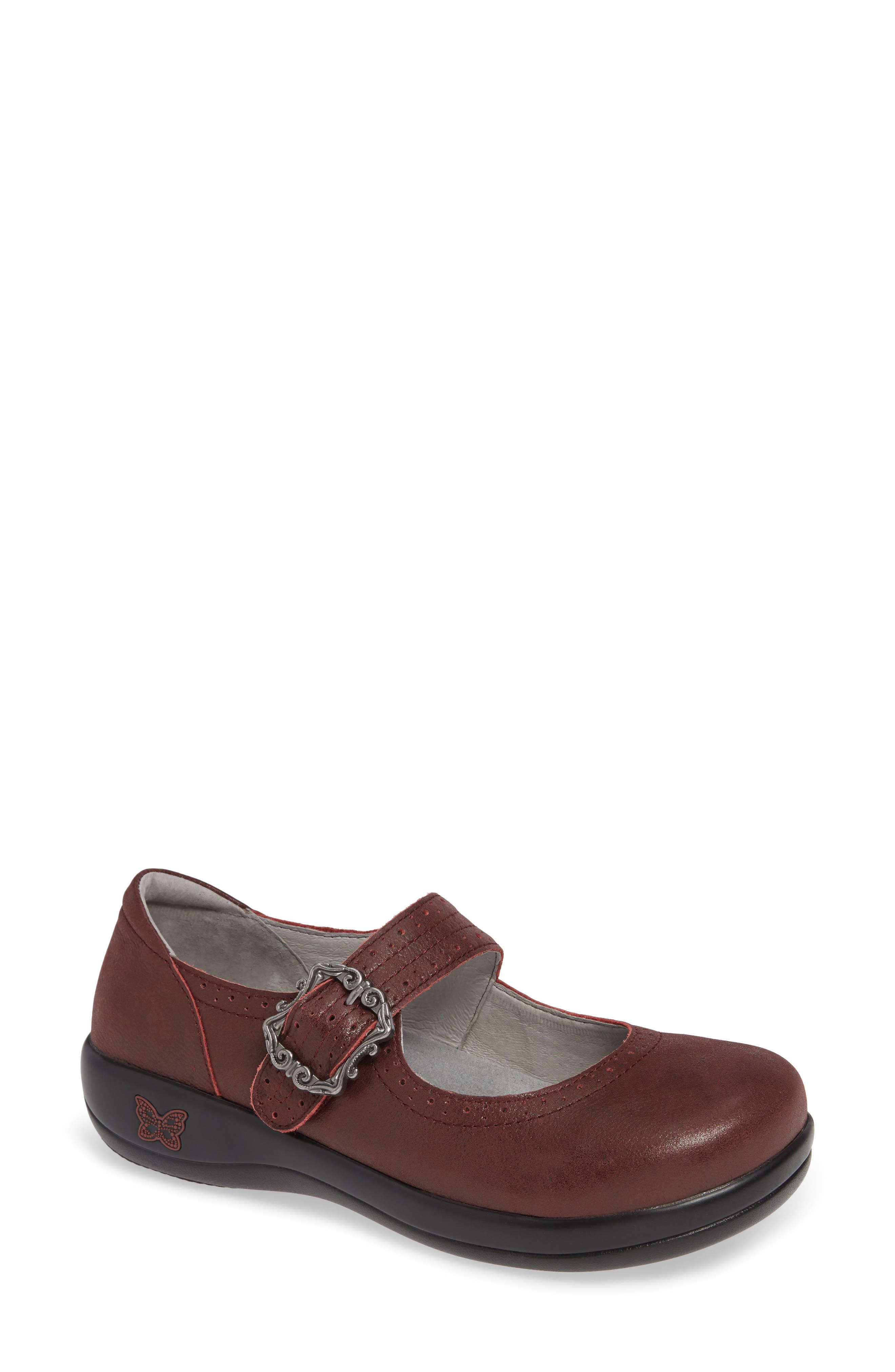Alegria Kourtney Flat, Burgundy