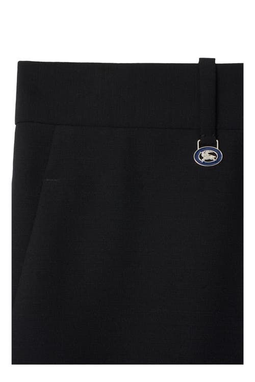 Burberry Straight-leg Tailored Trousers In Grey