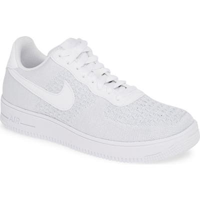 Nike Air Force 1 Flyknit 2.0 Sneaker, White