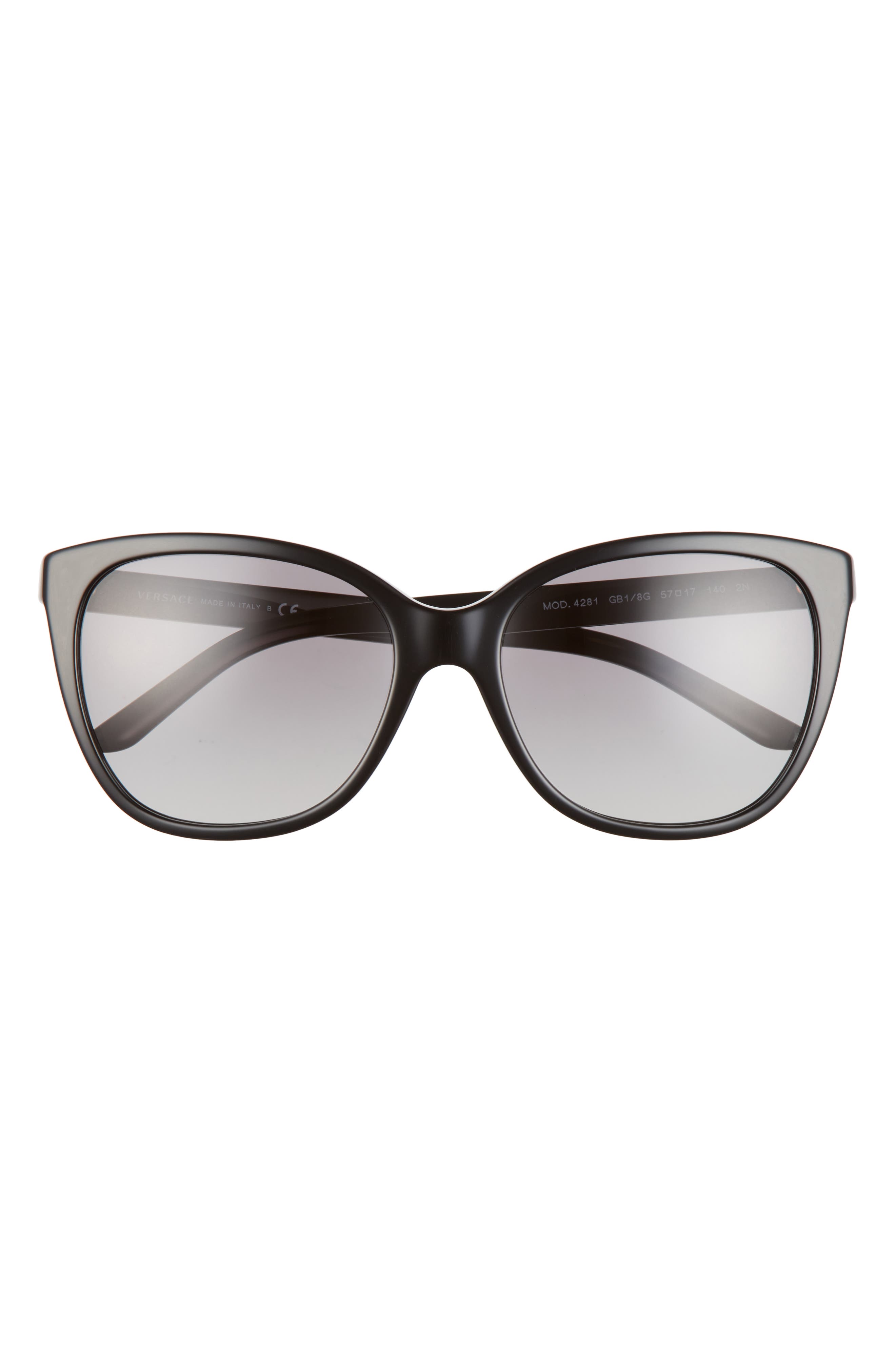 versace 57mm flat top sunglasses