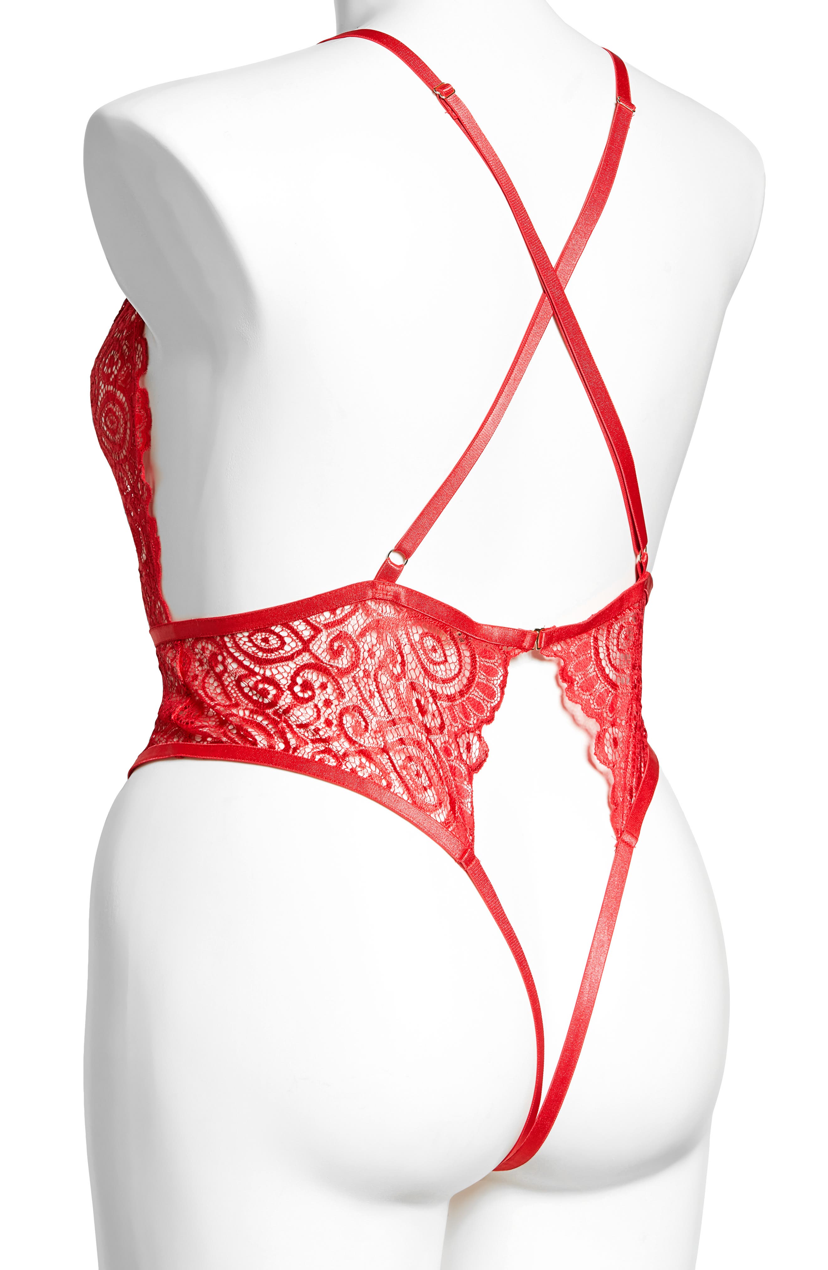 Evening Rendezvous Crotchless Teddy