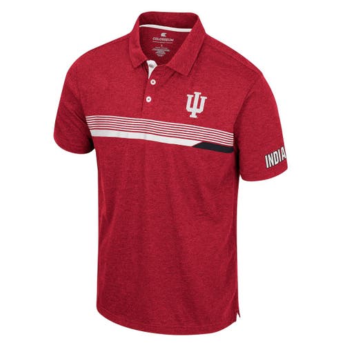 Shop Colosseum Crimson Indiana Hoosiers No Problemo Polo