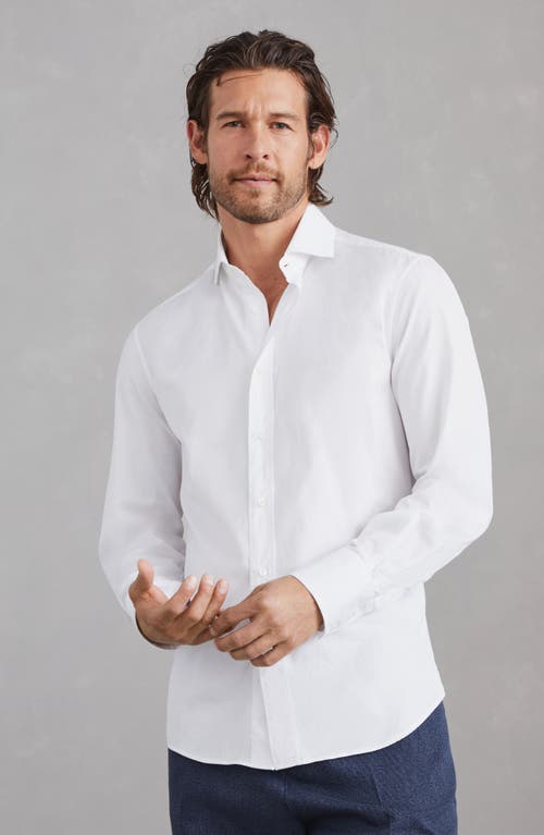 Shop Brunello Cucinelli Slim Fit Shirt In White