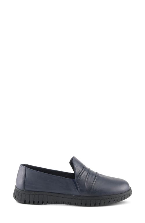 Spring Step Patton Loafer In Navy