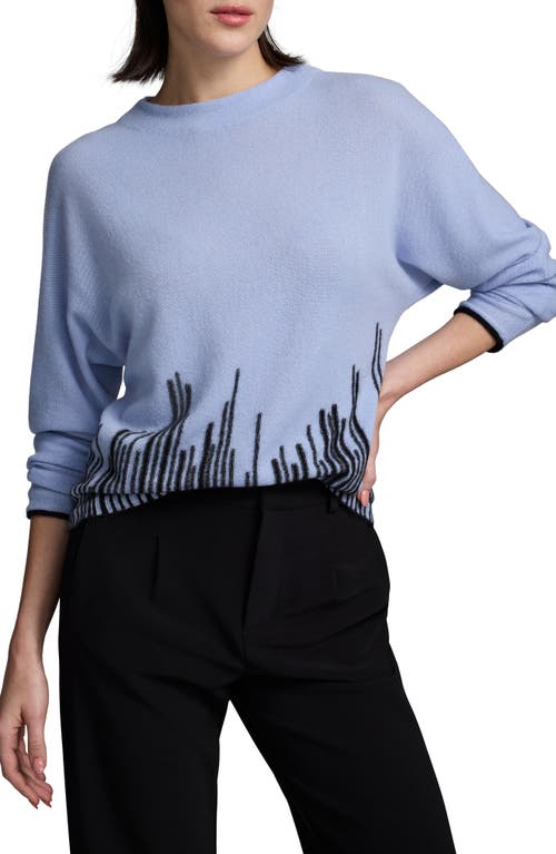 NIC + ZOE NIC+ZOE FLAME STITCH CASHMERE SWEATER 