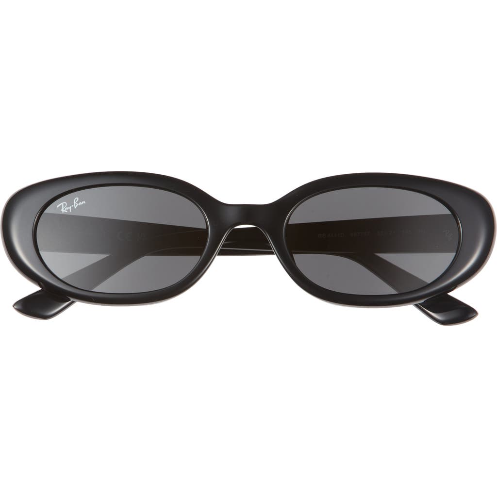 Ray Ban Ray-ban 53mm Pillow Oval Sunglasses In Black