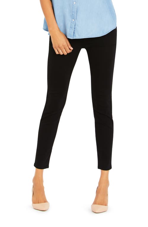 Secret Fit Belly® Over the Bump Ankle Maternity Skinny Jeans in Black