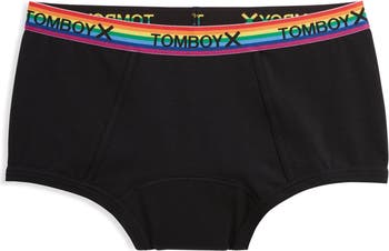 TomboyX First Line Stretch Cotton Period Boyshorts | Nordstrom