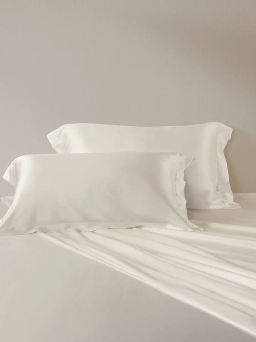 LILYSILK LILYSILK PURE MULBERRY SILK OXFORD ENVELOPE LUXURY PILLOWCASE