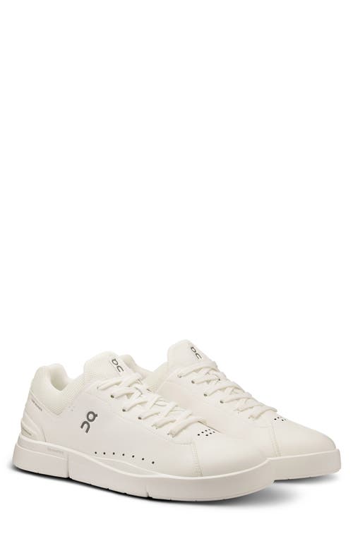 On The Roger Advantage Tennis Sneaker In White/undyed