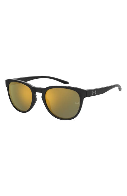 UNDER ARMOUR UNDER ARMOUR SKYLAR 53MM ROUND SUNGLASSES 