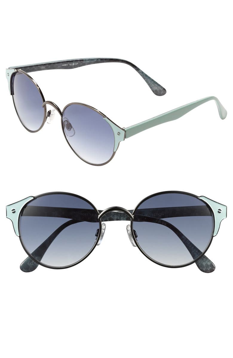 FE NY 'Color Wire' Metal Sunglasses | Nordstrom