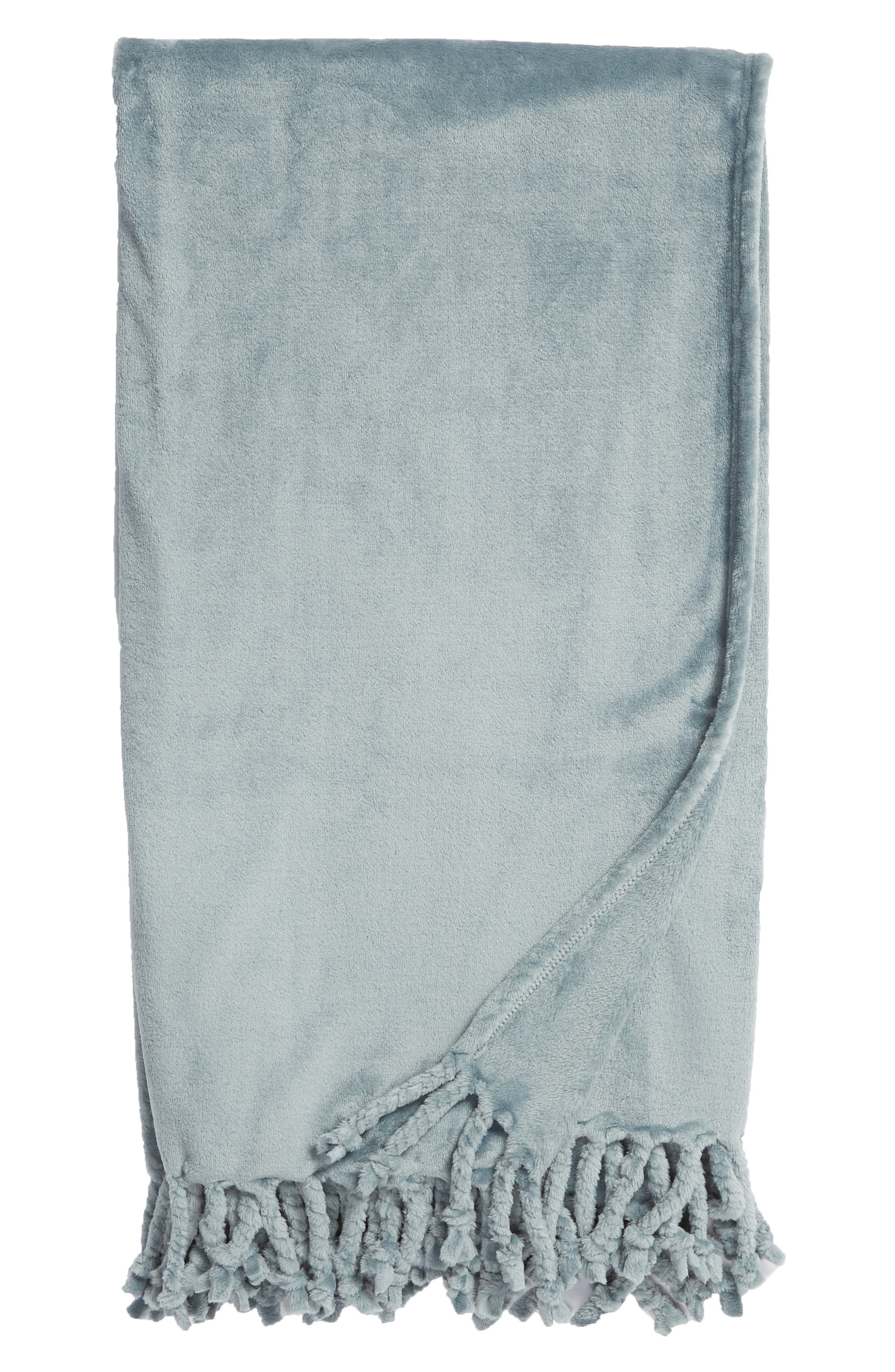 NORDSTROM AT HOME,
                            Kennebunk Bliss Plush Throw,
                            Main thumbnail 289, color,
                            461