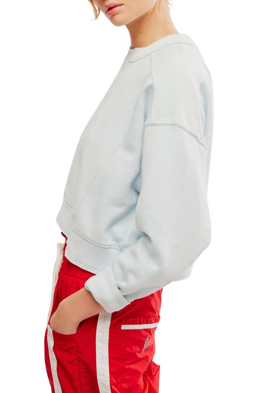 FREE PEOPLE FP MOVEMENT BY FREE PEOPLE FP MOVEMENT INTERCEPT COTTON BLEND SWEATSHIRT 