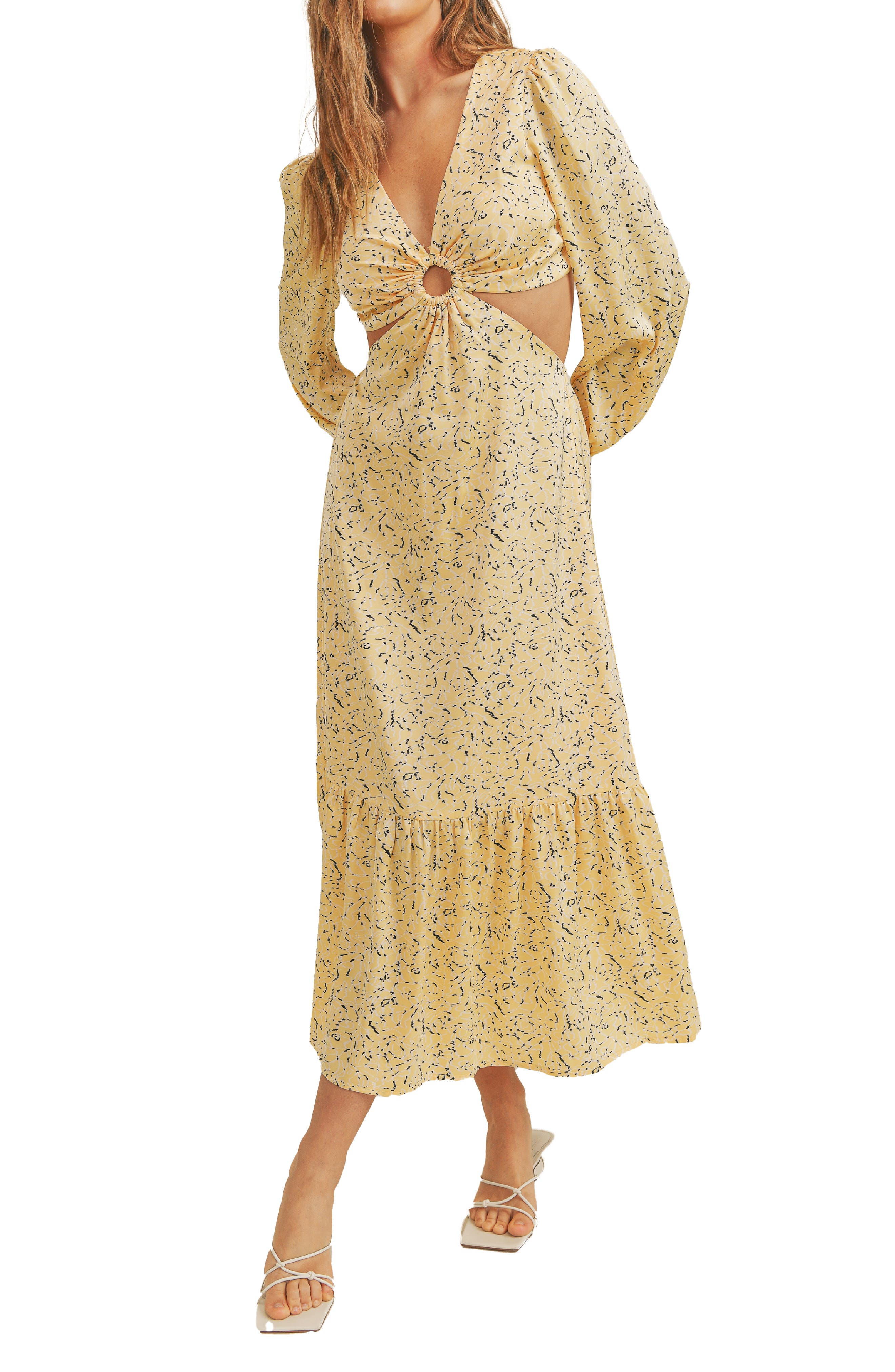 lush maxi dress nordstrom
