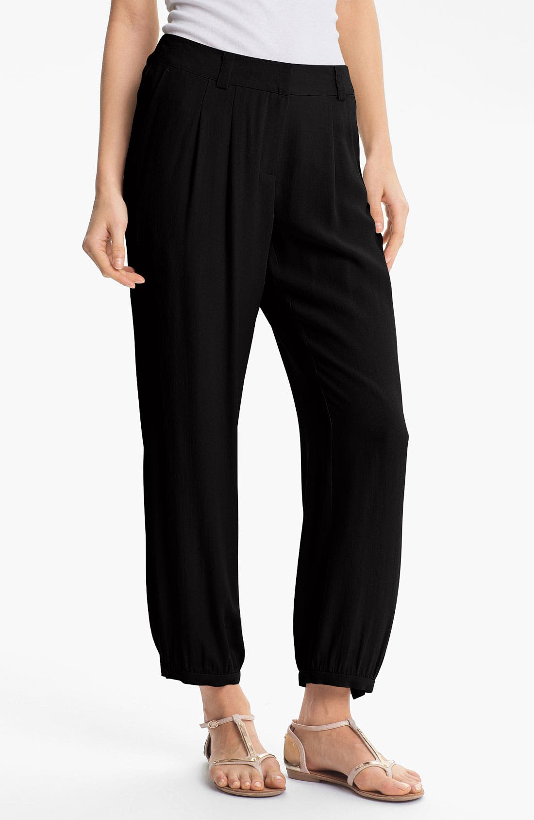Eileen Fisher Silk Crepe Pants Nordstrom