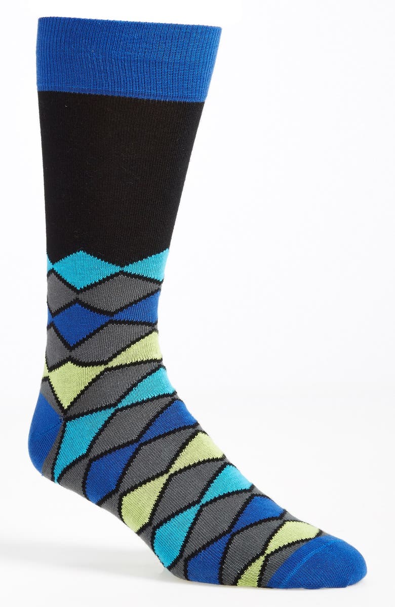 Lorenzo Uomo Diamond Socks (3 for $30) | Nordstrom