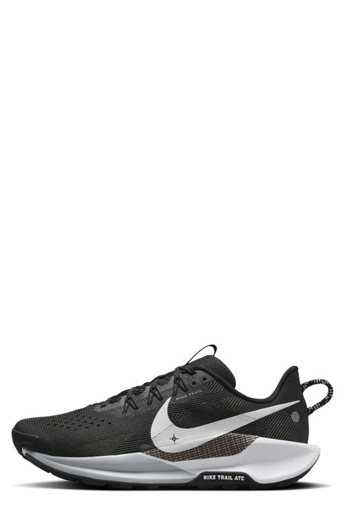 Shop Nike Reactx Pegasus Trail 5 Running Shoe In Black/anthracite/grey