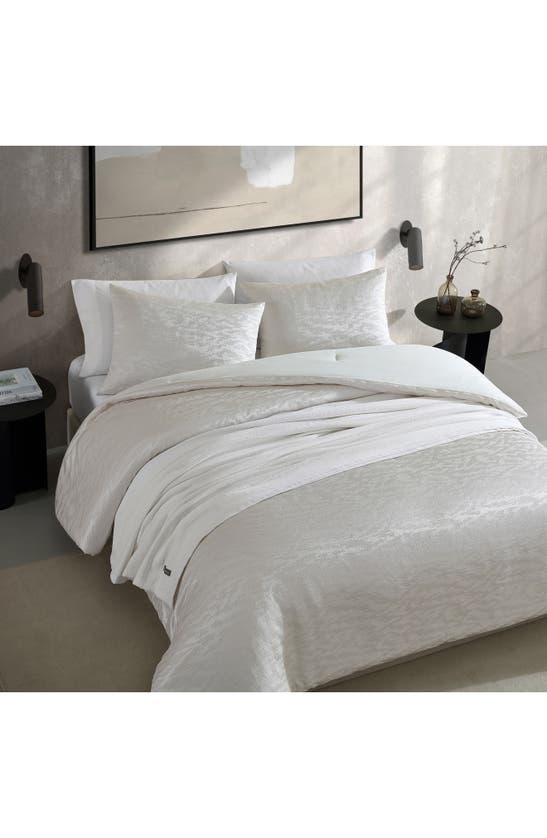 Shop Vera Wang Illusion Comforter & Shams Set In Porcelain